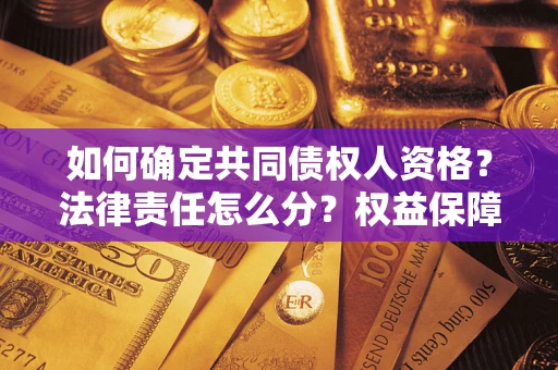 北京如何确定共同债权人资格？法律责任怎么分？权益保障技巧揭秘！