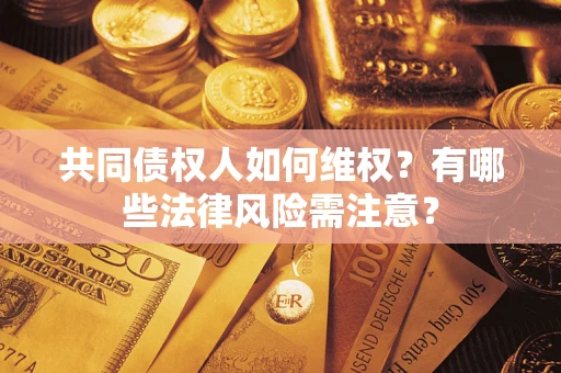 北京共同债权人如何维权？有哪些法律风险需注意？
