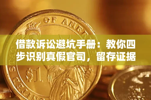 北京借款诉讼避坑手册：教你四步识别真假官司，留存证据不踩雷