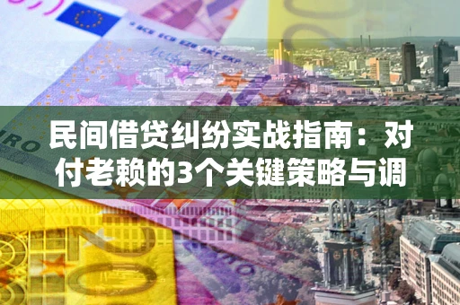 北京民间借贷纠纷实战指南：对付老赖的3个关键策略与调解盲区解析