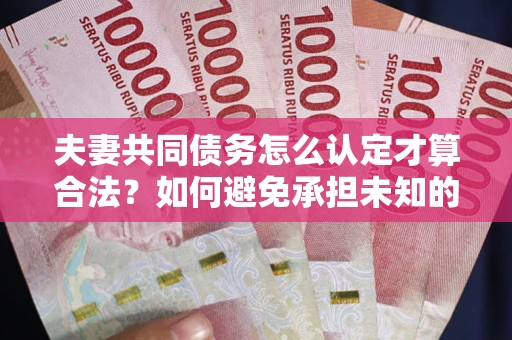 北京夫妻共同债务怎么认定才算合法？如何避免承担未知的债务风险？
