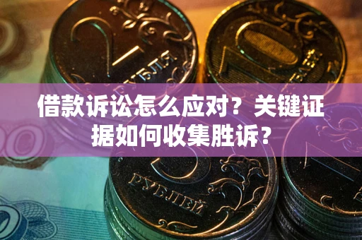 北京借款诉讼怎么应对？关键证据如何收集胜诉？
